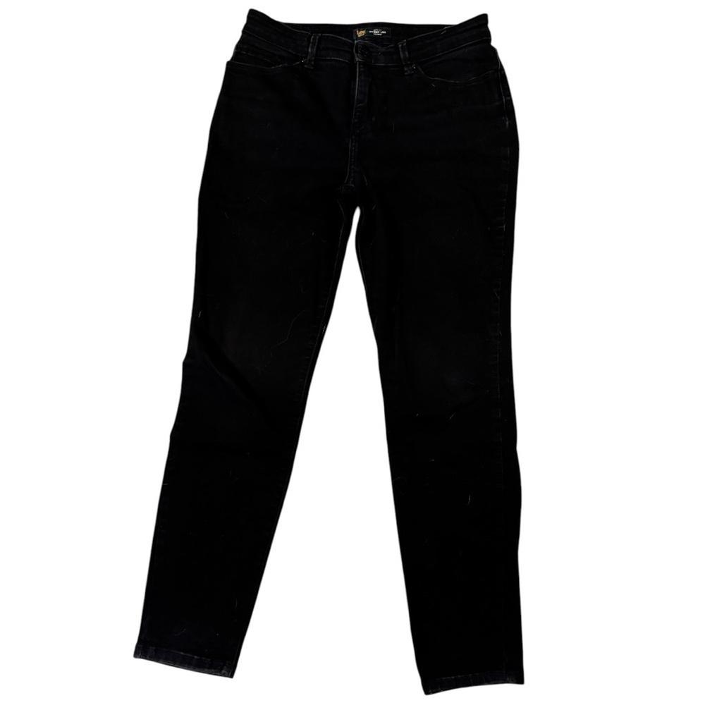 Women's Lee skinny mid rise Black Jeans